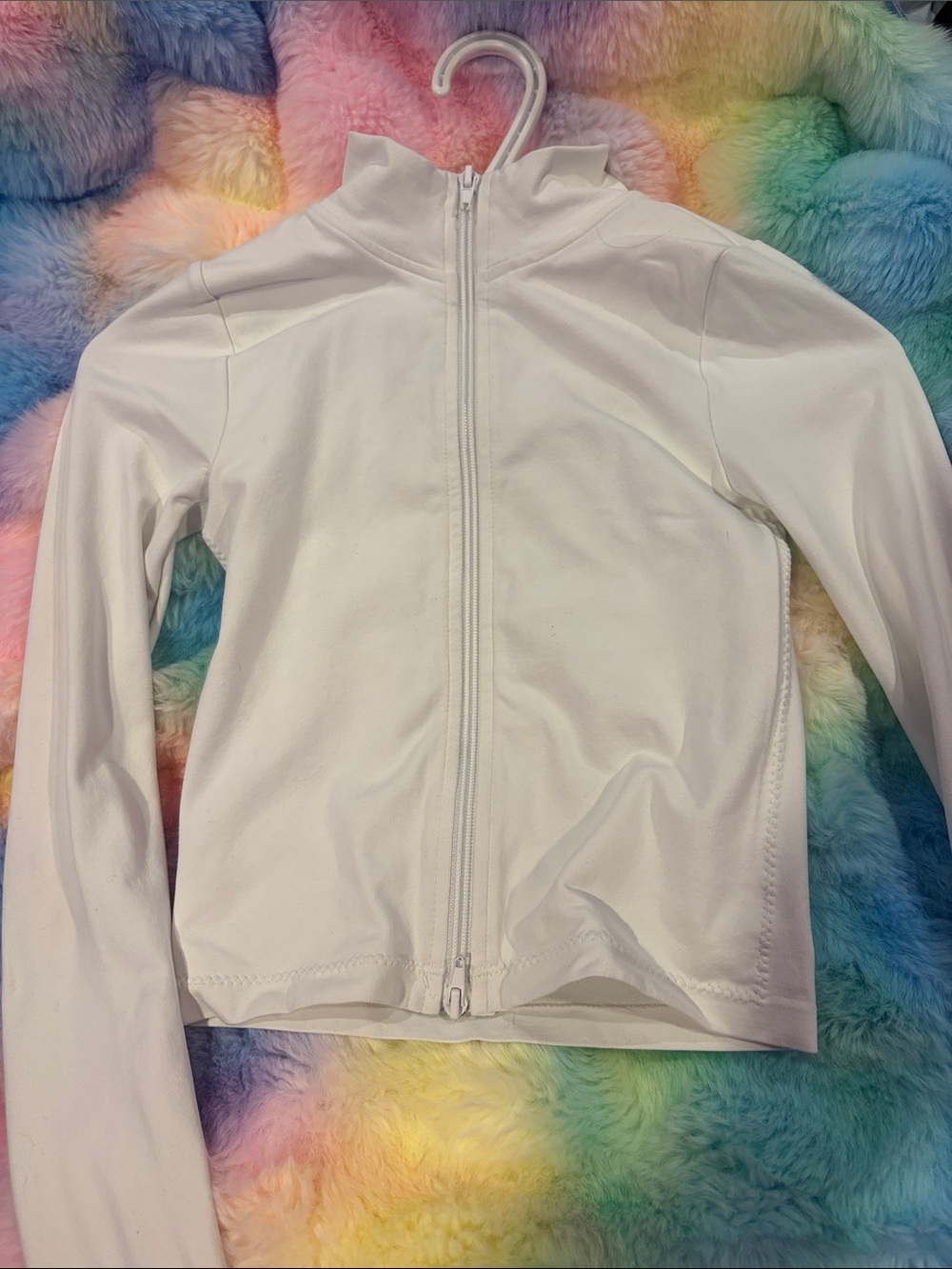Garage White Full-Zip Jacket